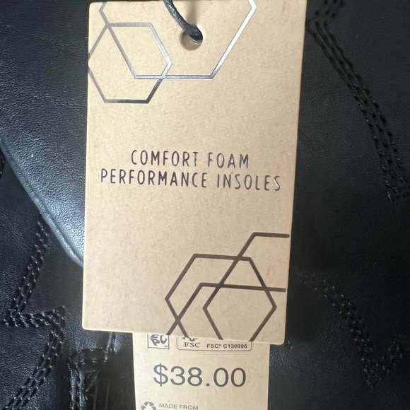 Madden NYC Black Tall Western Boots | Women’s 7.5 | NWT - Picture 9 of 9